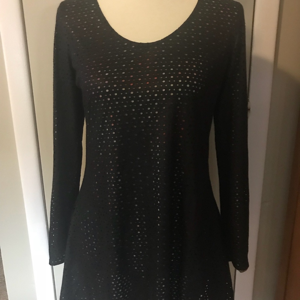 Reversible Tunic ~ Solid & Print - Picture 3 of 6